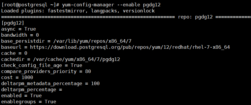 CentOS7安装部署PostgreSQL 12数据库(图3)
