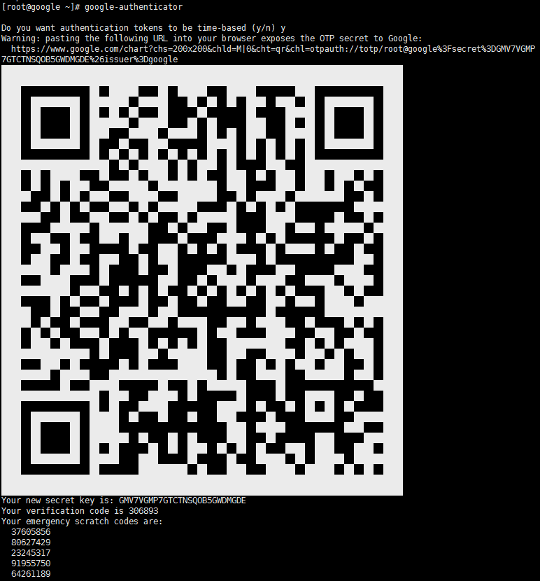 Linux服务器配置Google二次验证登录(图1)